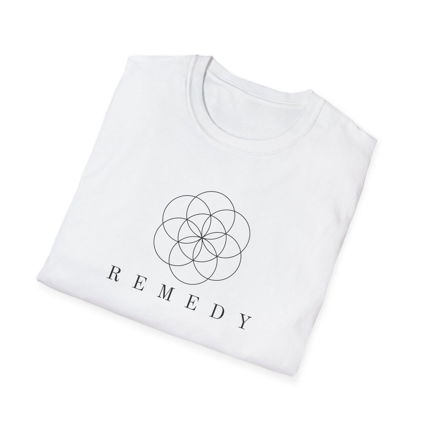 Remedy "Flower of Life" Unisex Softstyle T-Shirt