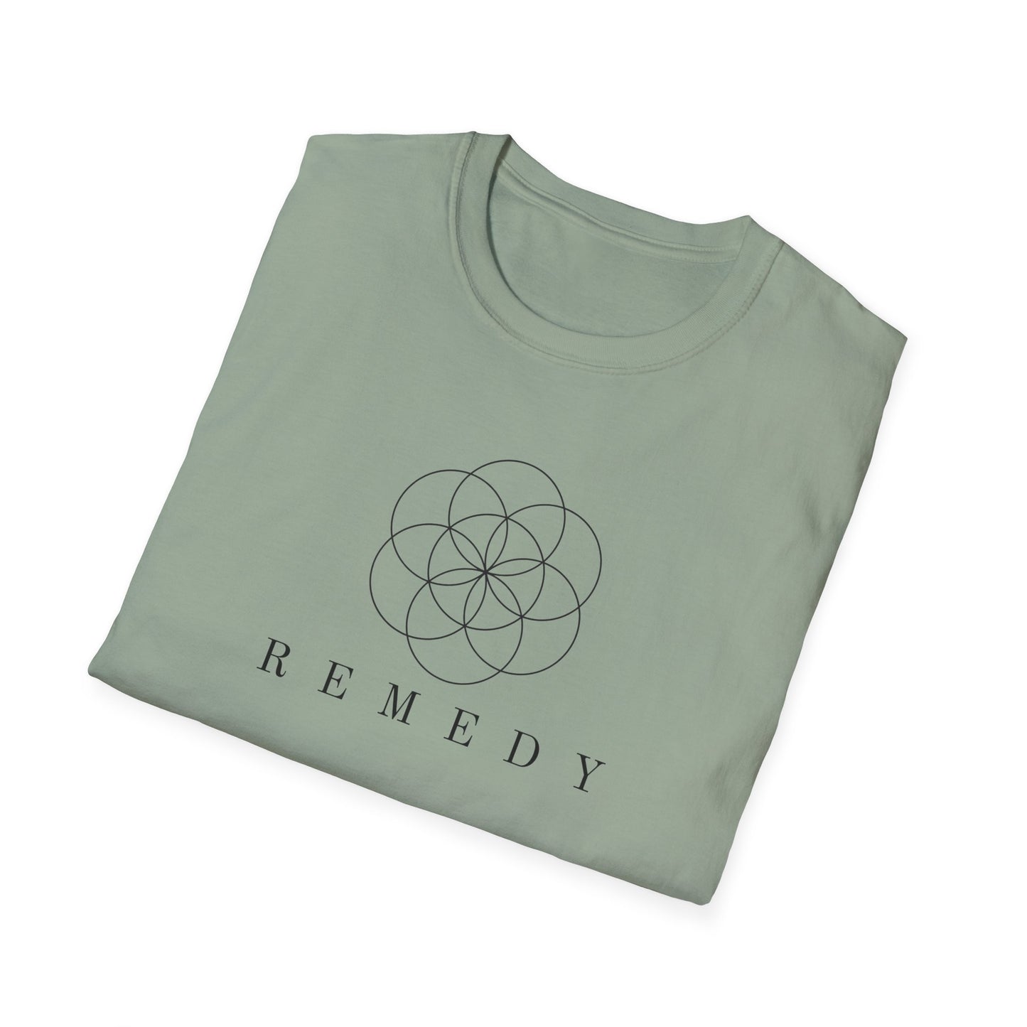 Remedy "Flower of Life" Unisex Softstyle T-Shirt