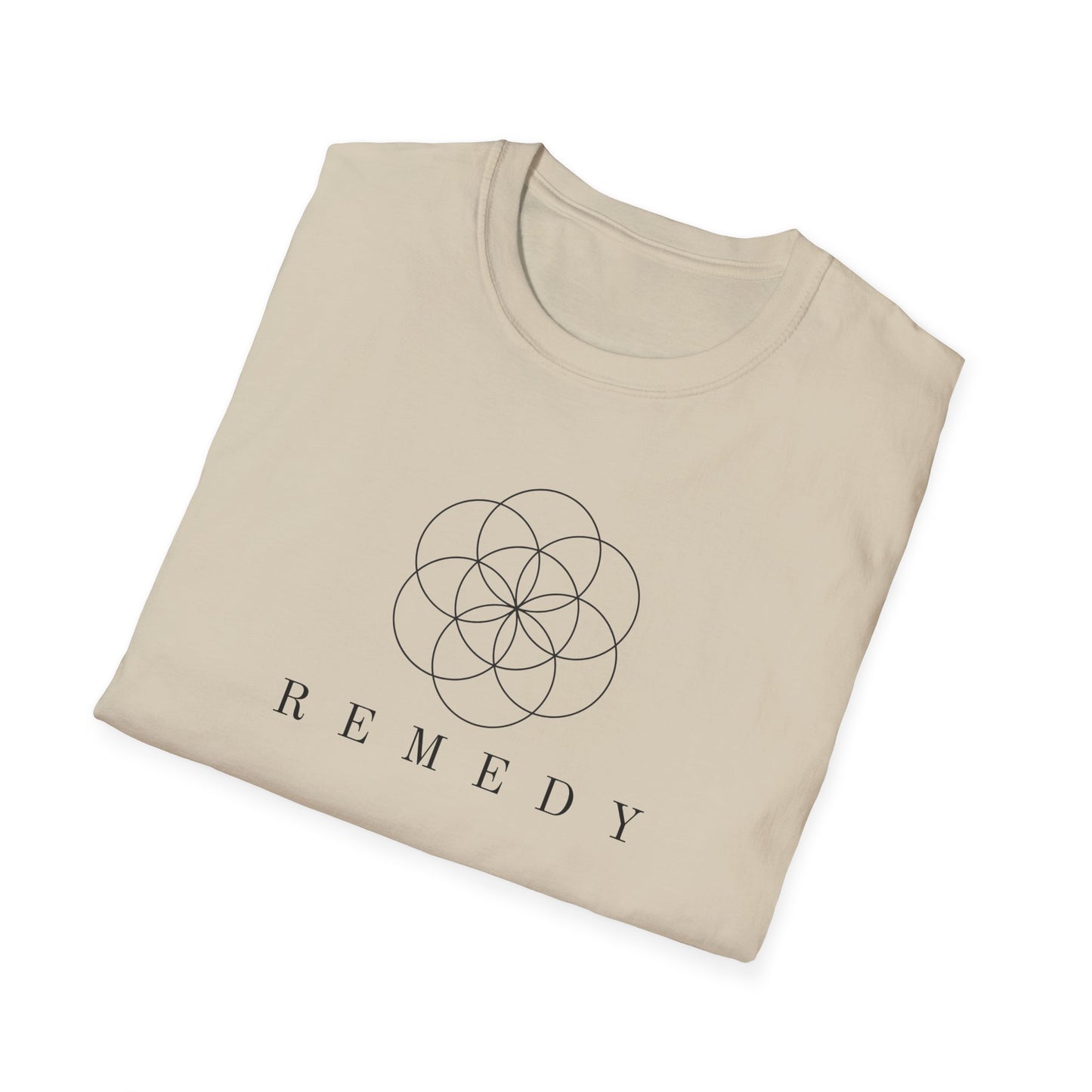 Remedy "Flower of Life" Unisex Softstyle T-Shirt