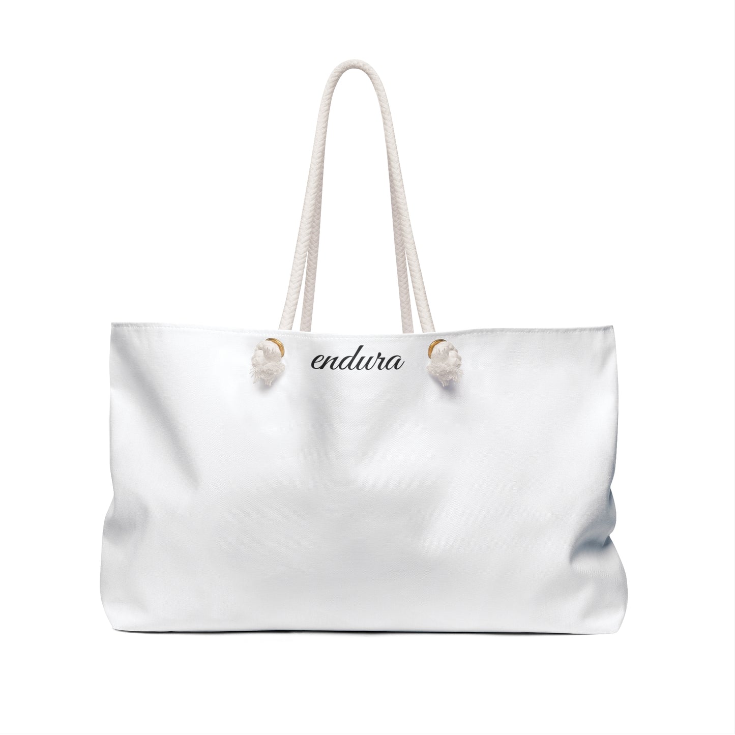 Endura "Classic" Weekender Bag-White