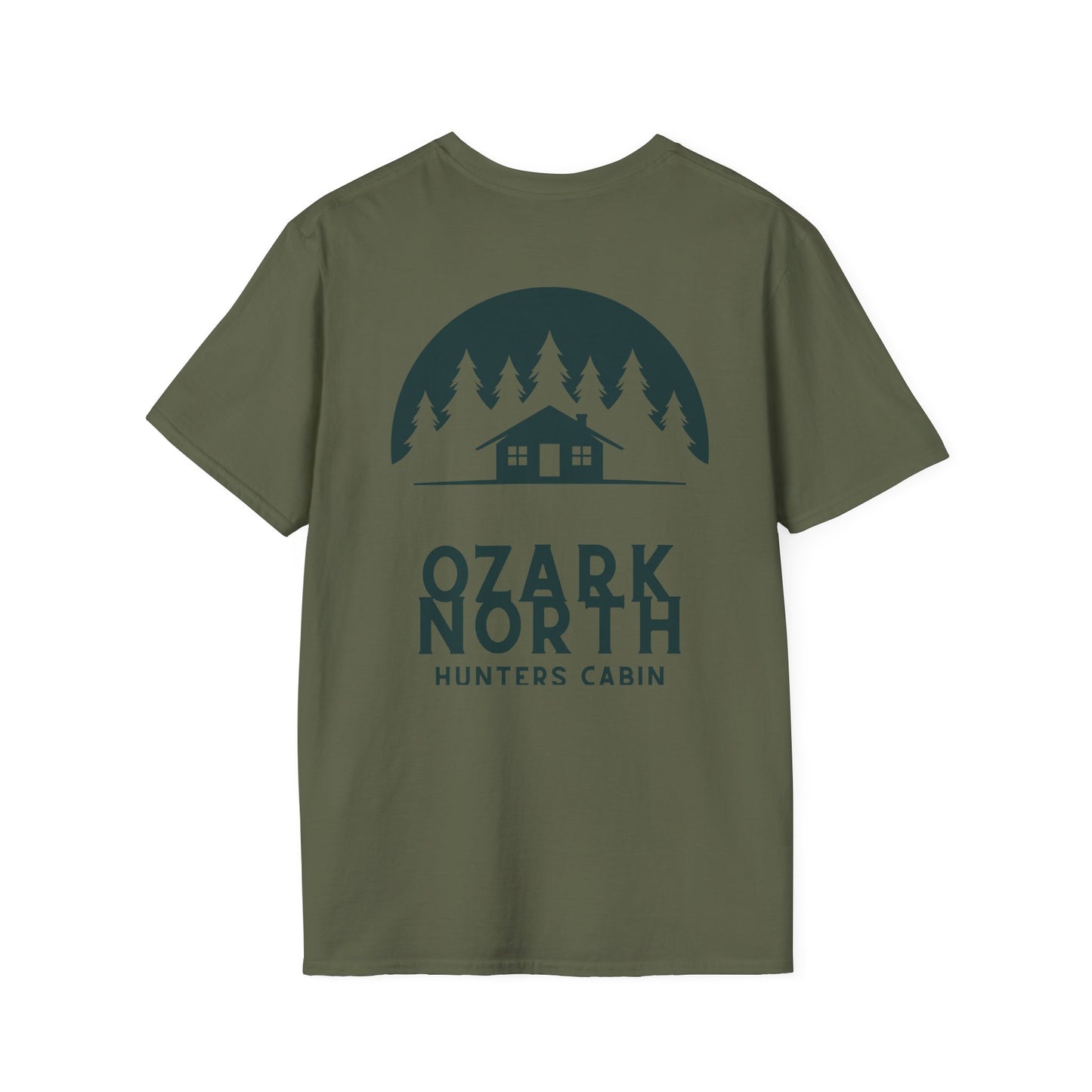 Ozark North "Hunters Cabin" Unisex Softstyle T-Shirt