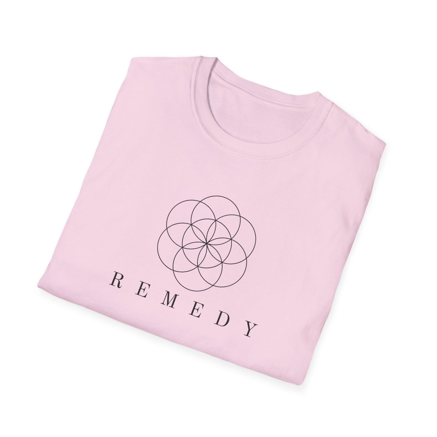 Remedy "Flower of Life" Unisex Softstyle T-Shirt