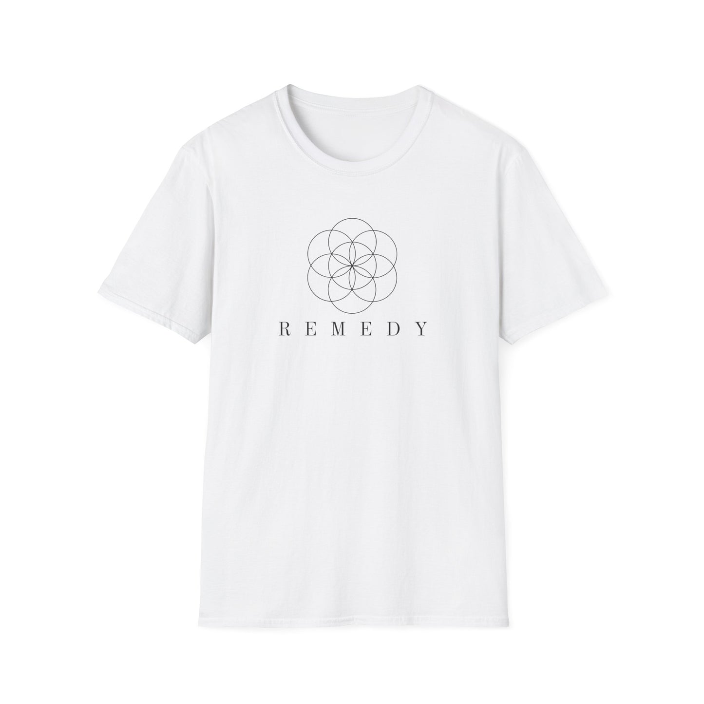 Remedy "Flower of Life" Unisex Softstyle T-Shirt